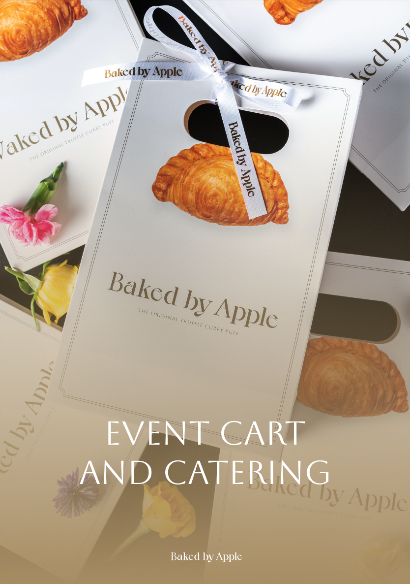 Baked by Apple event cart and catering packages